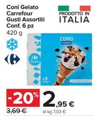 Offerta per Carrefour - Coni Gelato a 2,95€ in Carrefour Express