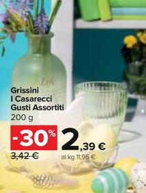 Offerta per I Casarecci - Grissini a 2,39€ in Carrefour Express