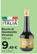 Offerta per Vincenzi - Bicerin Di Gianduiotto a 9,49€ in Carrefour Express