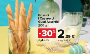 Offerta per Grissini I Casarecci a 2,39€ in Carrefour Express