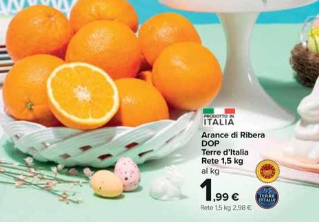 Offerta per Terre D'italia - Arance Di Ribera DOP a 1,99€ in Carrefour Express