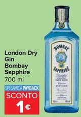 Offerta per Bombay Saphire - London Dry Gin a 1€ in Carrefour Express