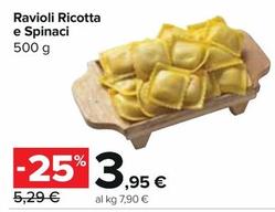 Offerta per Ravioli Ricotta E Spinaci a 3,95€ in Carrefour Express