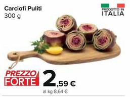 Offerta per Carciofi Puliti a 2,59€ in Carrefour Express