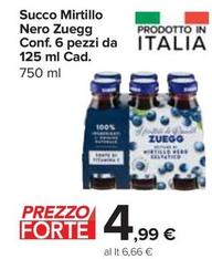 Offerta per Zuegg - Succo Mirtillo Nero a 4,99€ in Carrefour Express