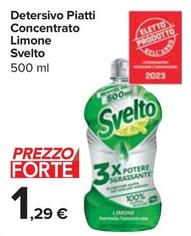 Offerta per Svelto - Detersivo Piatti Concentrato Limone a 1,29€ in Carrefour Express