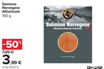 Offerta per The Icelander - Salmone Norvegese Affumicato a 3,99€ in Carrefour Express