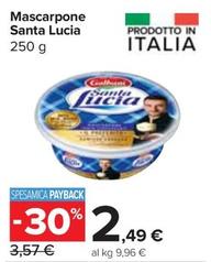 Offerta per Galbani - Mascarpone Santa Lucia a 2,49€ in Carrefour Express