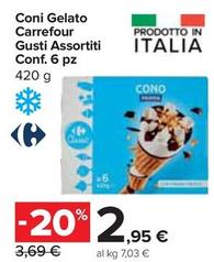 Offerta per Carrefour - Coni Gelato a 2,95€ in Carrefour Express