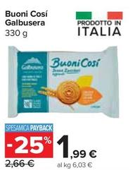 Offerta per Galbusera - Buoni Cosí a 1,99€ in Carrefour Express