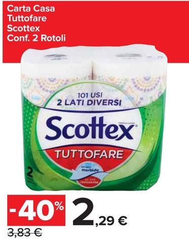 Offerta per Scottex - Carta Casa Tuttofare a 2,29€ in Carrefour Express