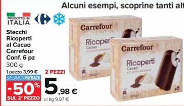 Offerta per Carrefour - Stecchi Ricoperti Al Cacao a 3,99€ in Carrefour Express