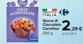 Offerta per Carrefour - Gocce Di Cioccolato a 2,29€ in Carrefour Express