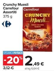 Offerta per Carrefour - Crunchy Muesli a 2,49€ in Carrefour Express