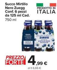 Offerta per Zuegg - Succo Mirtillo Nero a 4,99€ in Carrefour Express