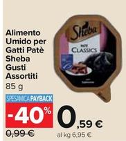 Offerta per Sheba - Alimento Umido Per Gatti Patè a 0,59€ in Carrefour Express