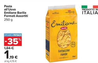 Offerta per Barilla - Pasta All'Uovo Emiliane a 1,19€ in Carrefour Express