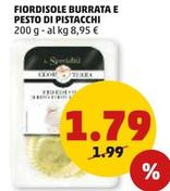 Offerta per Cuor Di Terra - Fiordisole Burrata E Pesto Di Pistacchi a 1,79€ in PENNY