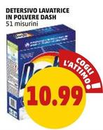 Offerta per Dash - Detersivo Lavatrice In Polvere a 10,99€ in PENNY