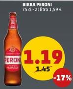 Offerta per Peroni - Birra a 1,19€ in PENNY