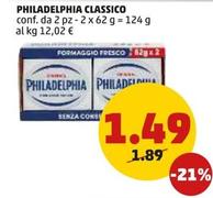Offerta per Philadelphia - Classico a 1,49€ in PENNY