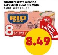 Offerta per Rio Mare - Tonno Pescato A Canna All'olio Di Oliva a 8,49€ in PENNY