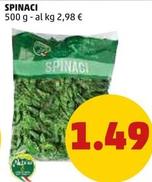 Offerta per Natura è - Spinaci a 1,49€ in PENNY