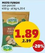 Offerta per Ortomio - Misto Funghi a 1,89€ in PENNY
