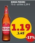 Offerta per Peroni - Birra a 1,19€ in PENNY