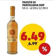 Offerta per Cantine Pellegrino - Passito Di Pantelleria DOP a 6,49€ in PENNY