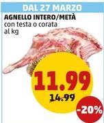 Offerta per Agnello Intero/Metà a 11,99€ in PENNY
