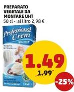 Offerta per Preparato Vegetale Da Montare UHT a 1,49€ in PENNY