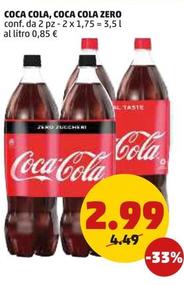 Offerta per Coca Cola - Zero a 2,99€ in PENNY