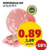 Offerta per Mortadella IGP a 0,89€ in PENNY