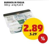 Offerta per Cuor Di Terra - Burrata In Foglia a 2,89€ in PENNY