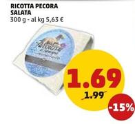 Offerta per Ricotta Pecora Salata a 1,69€ in PENNY