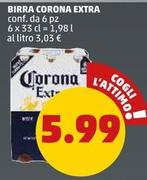 Offerta per Corona Extra - Birra a 5,99€ in PENNY
