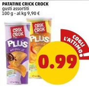 Offerta per Crick Crock - Patatine a 0,99€ in PENNY