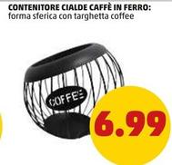 Offerta per Contenitore Cialde Caffè In Ferro a 6,99€ in PENNY
