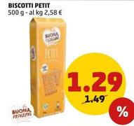 Offerta per La Buona Pasticceria - Biscotti Petit a 1,29€ in PENNY