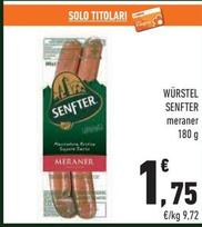 Offerta per Senfter - Würstel a 1,75€ in Conad City
