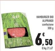 Offerta per Aliprandi - Hamburger Bio a 6,5€ in Conad City