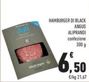 Offerta per Aliprandi - Hamburger Di Black Angus a 6,5€ in Conad City