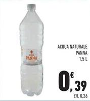 Offerta per Panna - Acqua Naturale a 0,39€ in Conad City