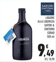 Offerta per Conad - Liquore Alla Liquirizia Sapori & Dintorni a 9,49€ in Conad City