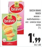 Offerta per Rauch - Succhi Bravo a 1,99€ in Conad City