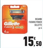 Offerta per Gillette - Ricambi Fusions Power a 15,5€ in Conad City