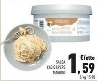 Offerta per Magrini - Salsa Cacio & Pepe a 1,59€ in Conad