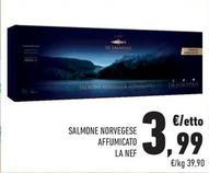 Offerta per La Nef - Salmone Norvegese Affumicato a 3,99€ in Conad