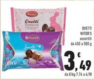 Offerta per Witor's - Ovetti a 3,49€ in Conad